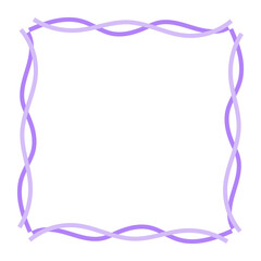 curve line square frame
