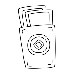 Hong bao linear icon