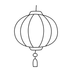 Chinese lantern new year related line