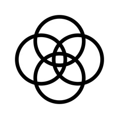 abstract geometric logo
