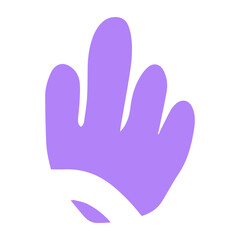 colorful doodle shape
