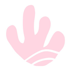 colorful doodle shape
