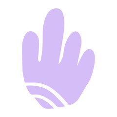 colorful doodle shape
