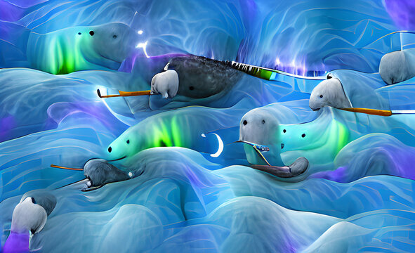 Polar bears and Narwhals