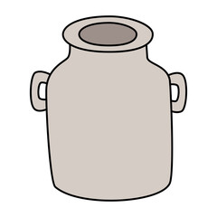 Milk can icon.