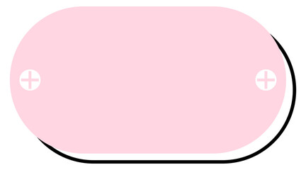pastel rectangle text box

