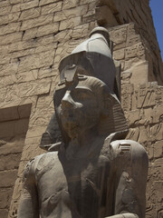 Statue of the pharaoh 
