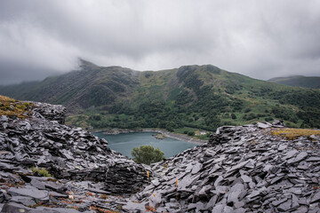 landscape with clouds