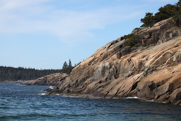 Fototapeta na wymiar Landscape from Acadia National Park
