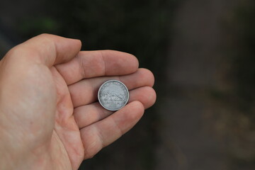 Old coin of British India