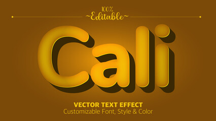 Editable 3D Text Effect