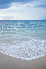 waves on the beach