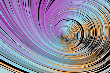 Fototapeta premium swirl. colorful gradient. swells of water. Rotate in the direction of the wind. a violent stream of water.