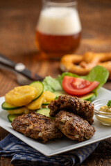 bavarian minced meat fleischpflanzerl