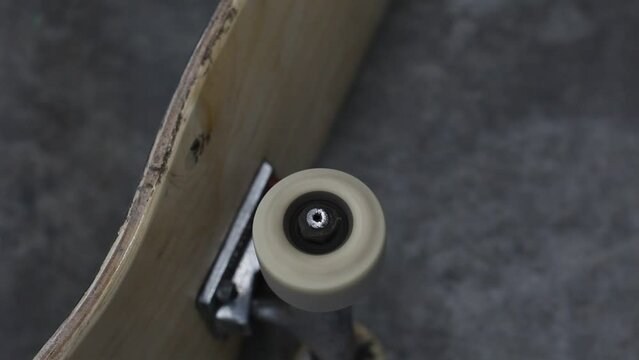 Skateboard Wheels Rolling Indoor Lighting