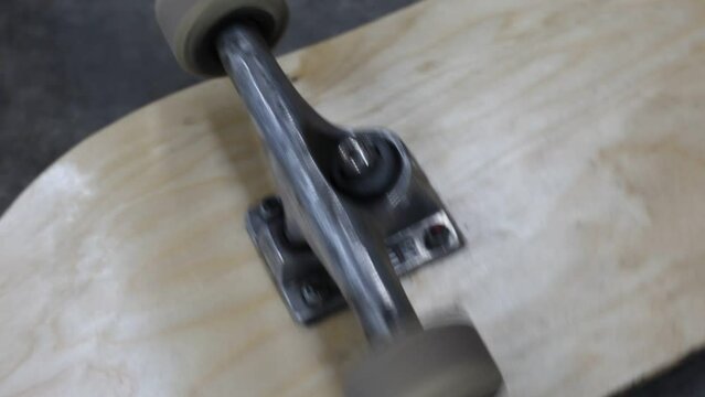 Skateboard Wheels Rolling Indoor Lighting