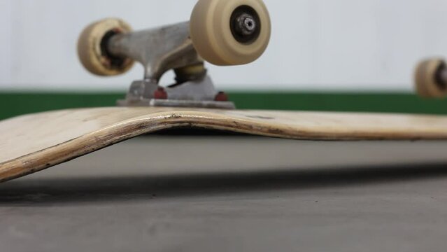 Skateboard Wheels Rolling Indoor Lighting