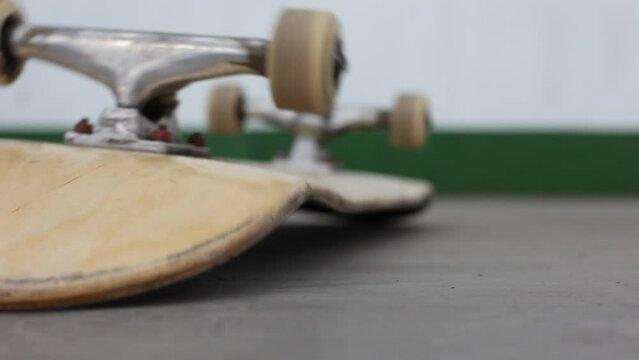 Skateboard Wheels Rolling Indoor Lighting