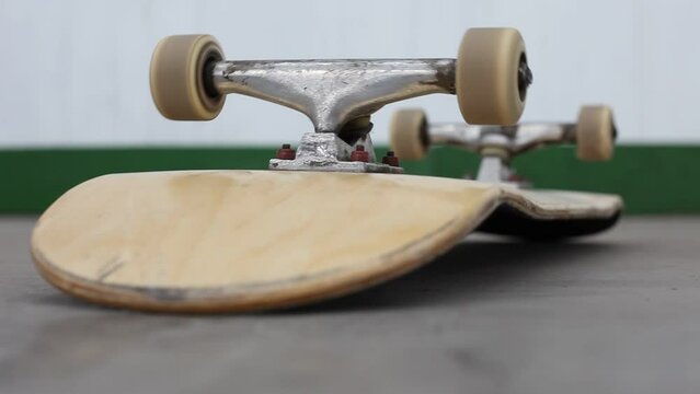 Skateboard Wheels Rolling Indoor Lighting