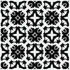 Design seamless monochrome geometric pattern. Abstract background. Vector art.Perfect for site backdrop, wrapping paper, wallpaper, textile and surface design. 