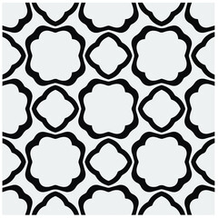 Design seamless monochrome geometric pattern. Abstract background. Vector art.Perfect for site backdrop, wrapping paper, wallpaper, textile and surface design. 
