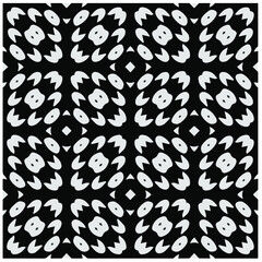 Design seamless monochrome geometric pattern. Abstract background. Vector art.Perfect for site backdrop, wrapping paper, wallpaper, textile and surface design. 