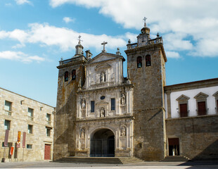 Cathedral of Viseu, Portugal  - obrazy, fototapety, plakaty
