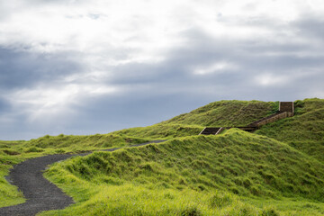 Volcano Trail in Auckland, New Zealand.