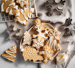 christmas gingerbread cookies