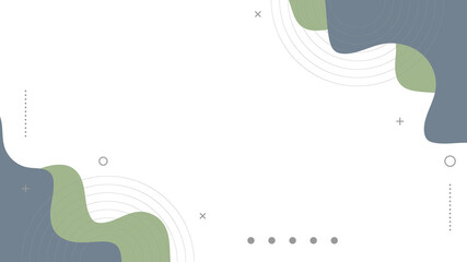 Modern Abstract Background with Retro Memphis and Soft Pastel Color