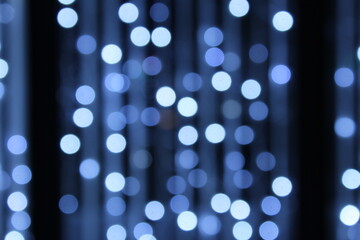 Christmas background Christmas blurred background blue new year