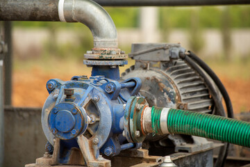 A water circulation engine. Old engine