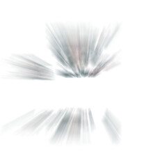 Isolated transparent abstract blur shape element.