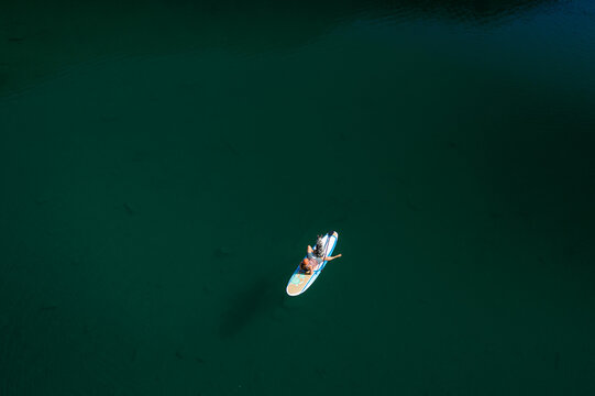 Blue lake drone pics