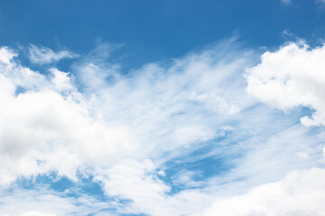 Sky clouds background.