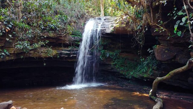 Robertao's Waterfall in Brazil - Amparo District - Barra Mansa - RJ