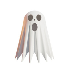 Ghost halloween 3d element spooky