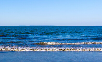 Panoramic Sea Beach at Saint Martin Island, Cox's Bazar, Bangladesh