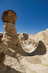 Toadstool rock formations in Arizona
