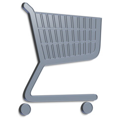 Shopping Cart in 3d