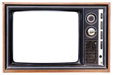 Old televition for decorative