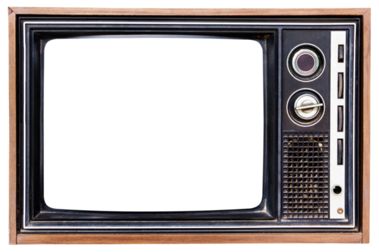 Old televition for decorative