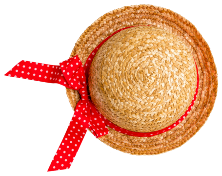 Pretty straw hat