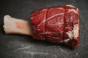 osobuco  carne argentina  pastura natural 
la pampa
