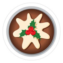 pudding food for festival christmas and thanksgiving