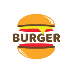 Modern Burger Logo For Your Business