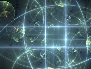 Imaginatory fractal abstract background Image