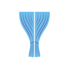 Curtain illustrator icon free