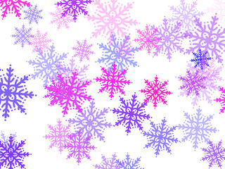 Christmas Snowflake Background
