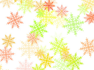 Christmas Snowflake Background

